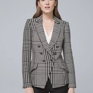 White House BM Plaid Trophy Jacket Blazer 8